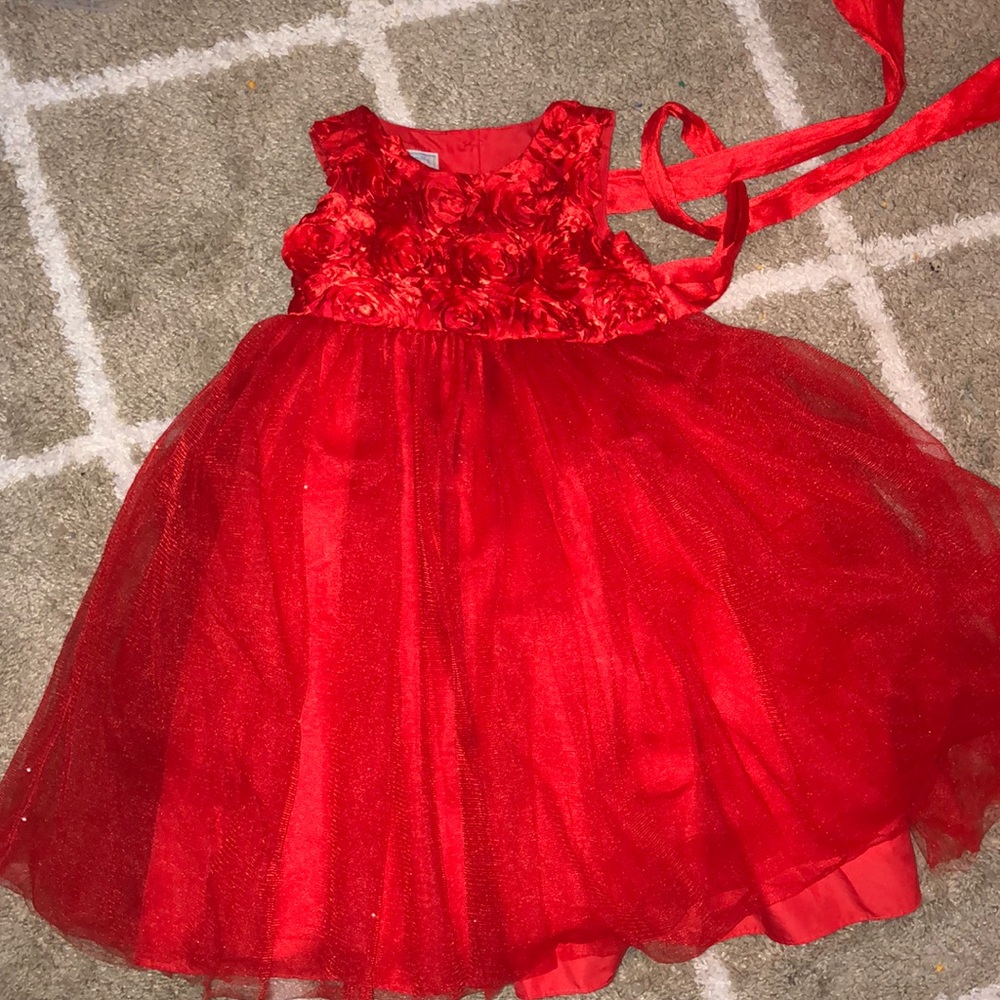 Red Christmas dress